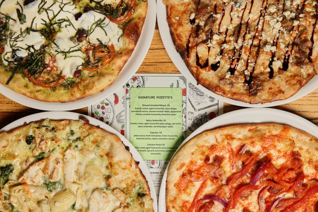 Signature Pizzette's Menu