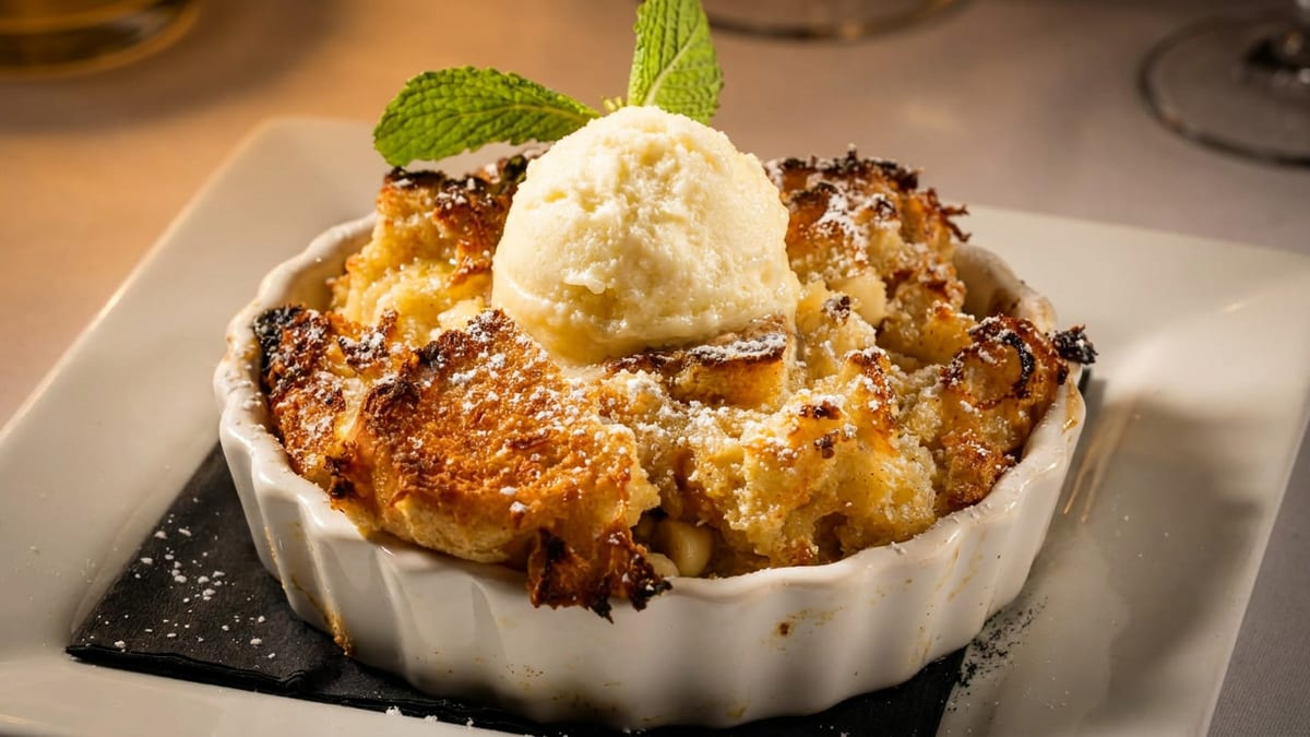 Signature pizzettes and desserts