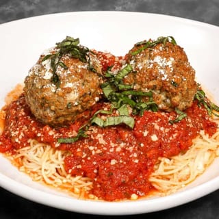 Meatballs & Marinara Pasta