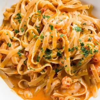 Shrimp & Crawfish Diavolo Pasta