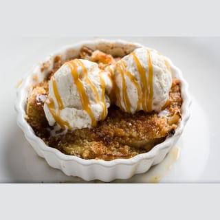 White Chocolate Bread Pudding