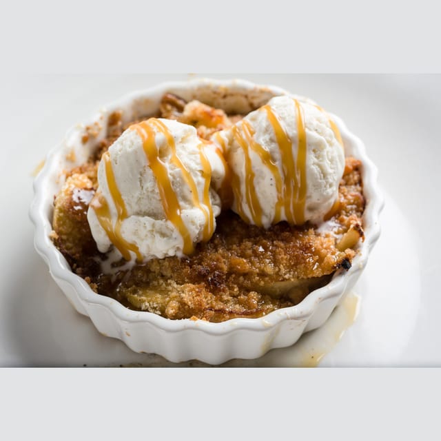 White Chocolate Bread Pudding.
