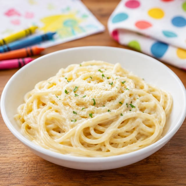 Kid's Pasta with Butter.