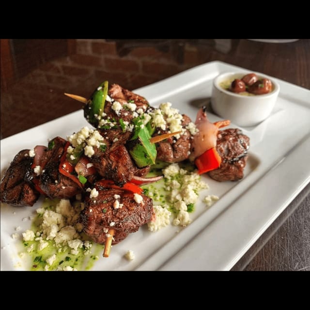 Grilled Beef Brochettes.