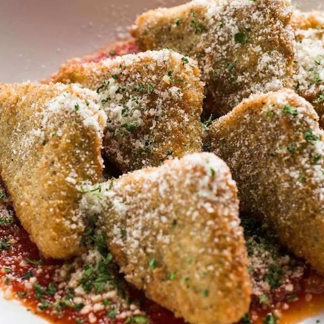 Kid's Fried Mozzarella.